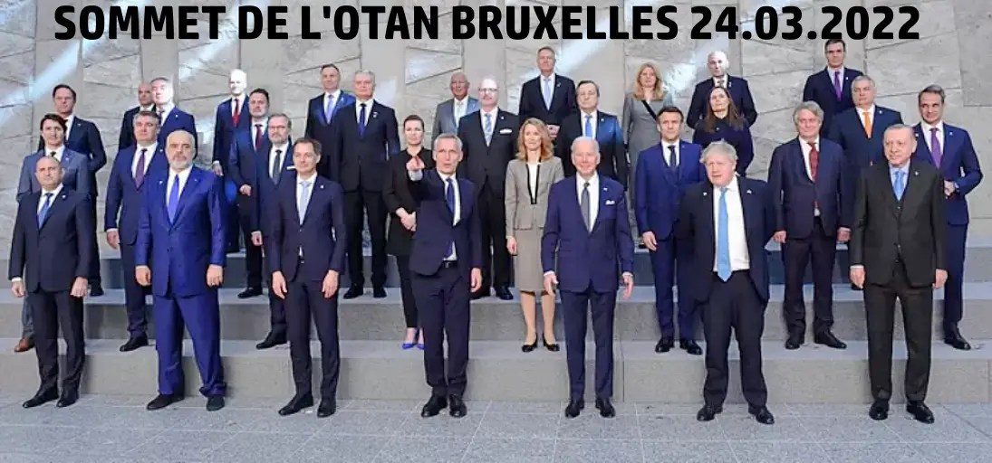 Sommet de l'OTAN 24.03.2022