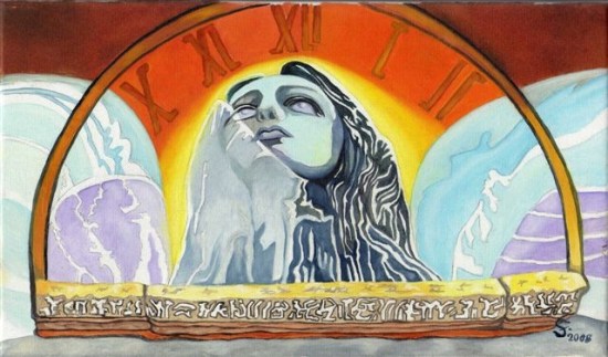 L'Amour, toile du peintre Jacques Sourthe